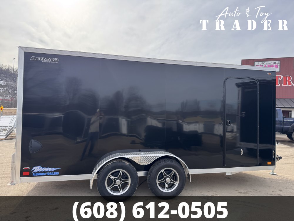 2026 Legend Trailers 7X16 Aluminum Thunder Cargo / Enclosed Trailer