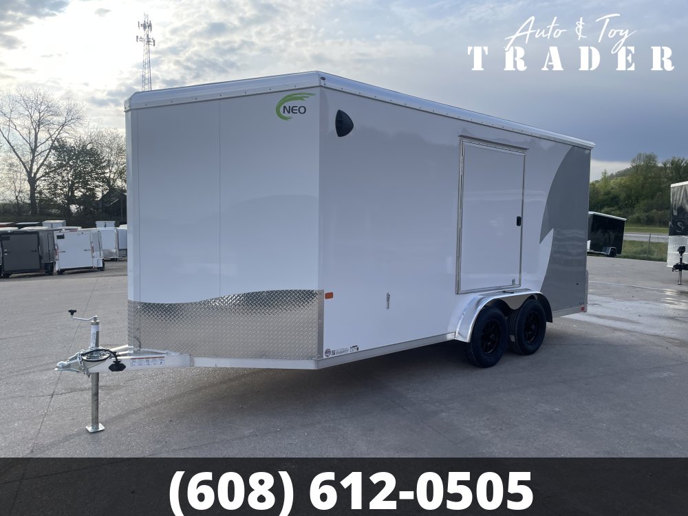2026 NEO Trailers 7.5X16 Aluminum NAMR Cargo / Enclosed Trailer