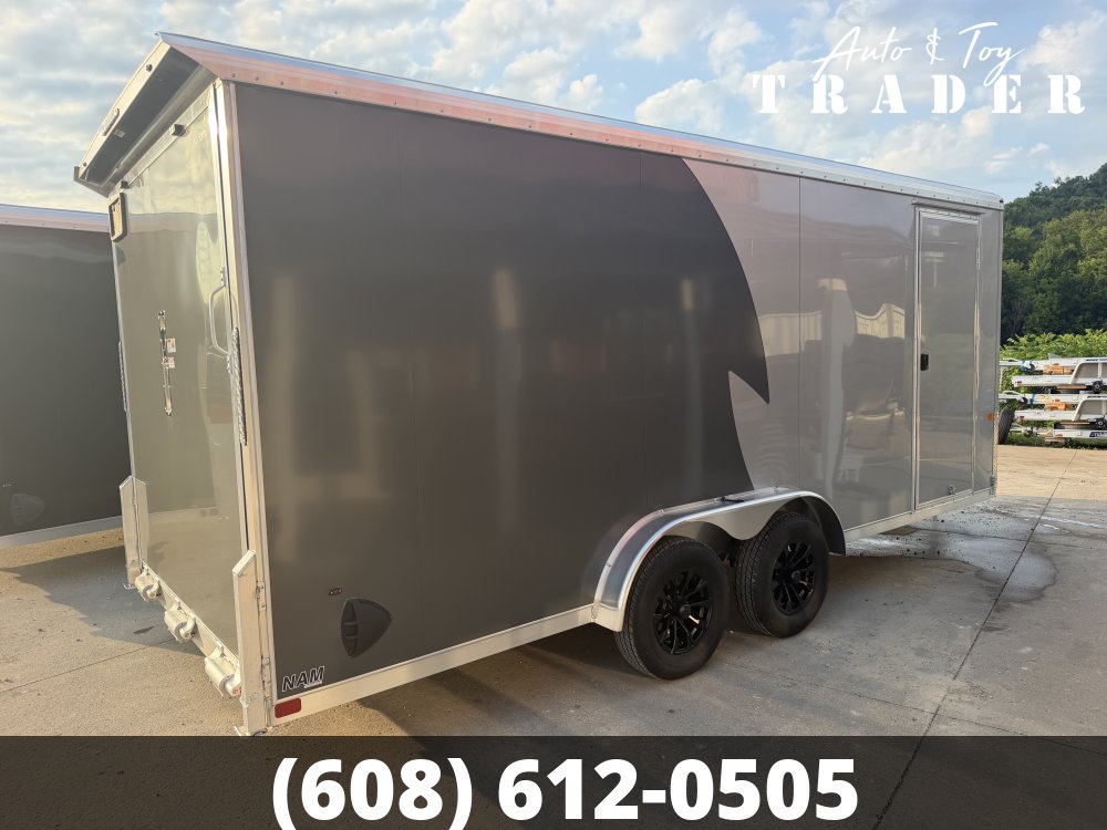 2026 NEO Trailers 7.5X18 Aluminum NAMR Cargo / Enclosed Trailer