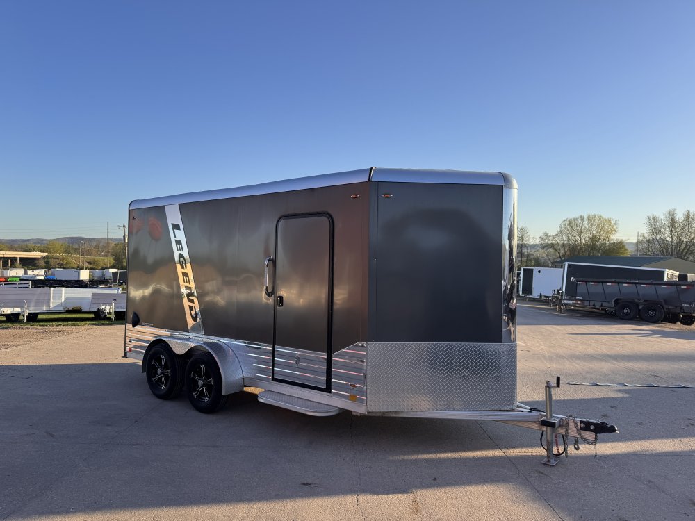 2023 Legend 7X14 DVN Aluminum Enclosed Cargo