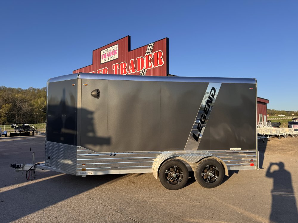 2023 Legend 7X14 DVN Aluminum Enclosed Cargo