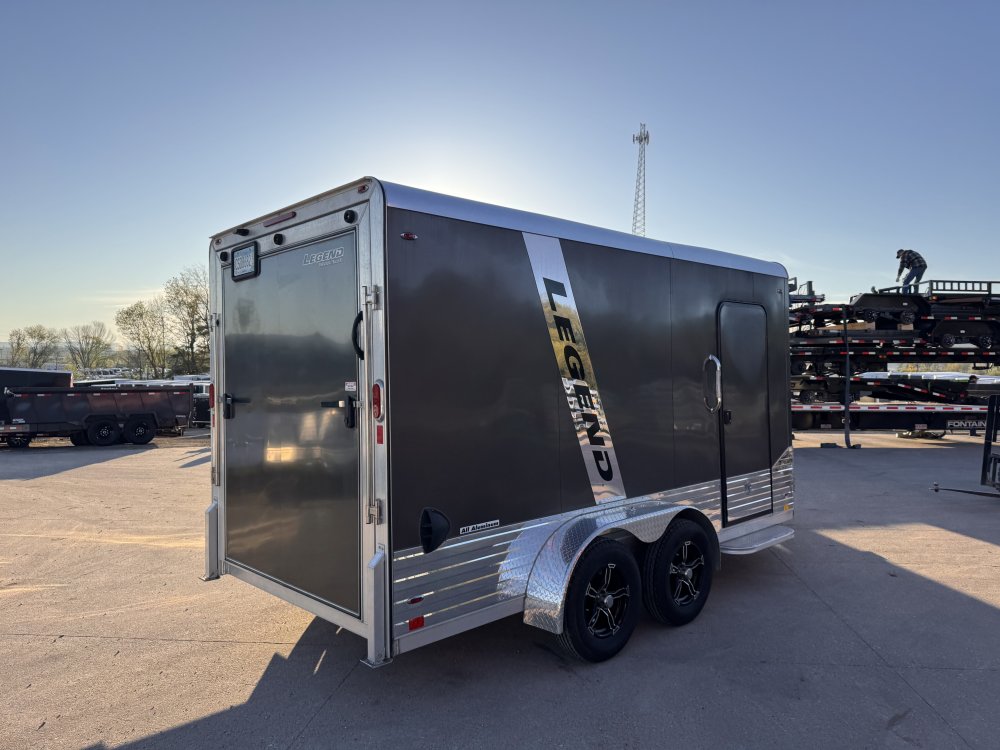 2023 Legend 7X14 DVN Aluminum Enclosed Cargo