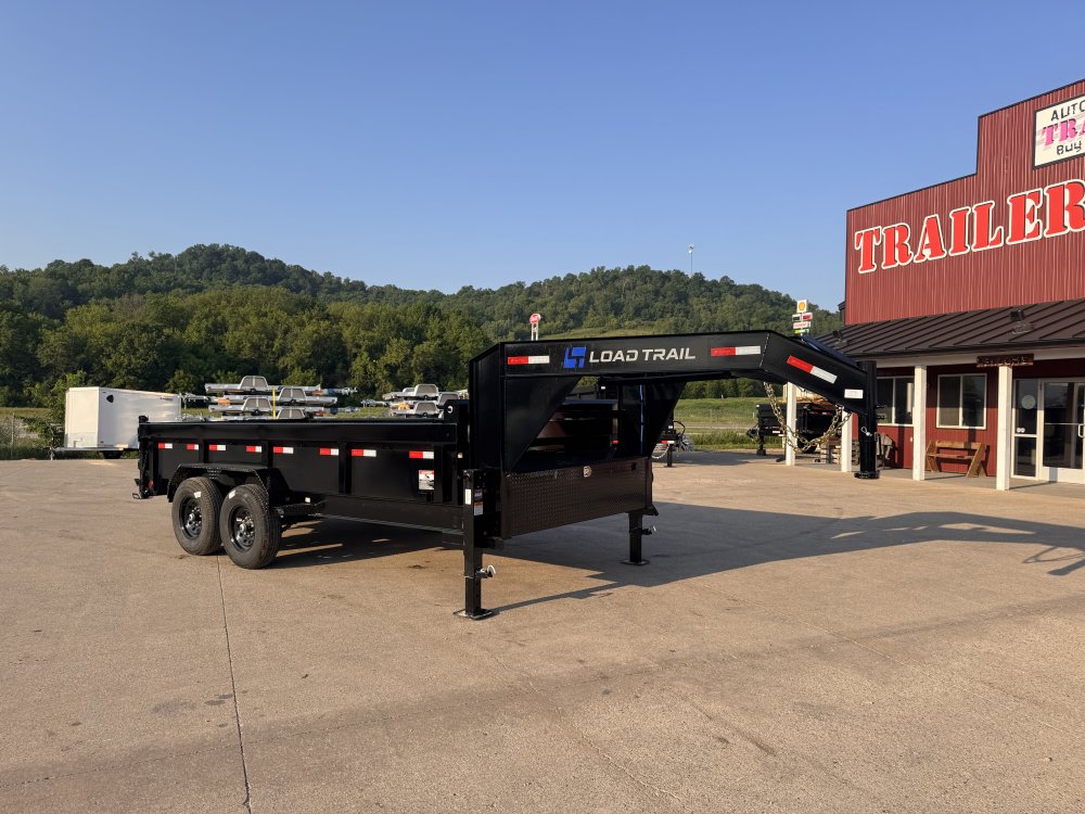 2025 Load Trail 83X16 Gooseneck Low Pro Dump Trailer