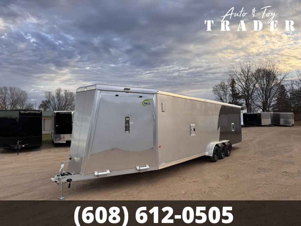 2026 NEO Trailers 7.5X34 Aluminum NASX Snowmobile Trailer