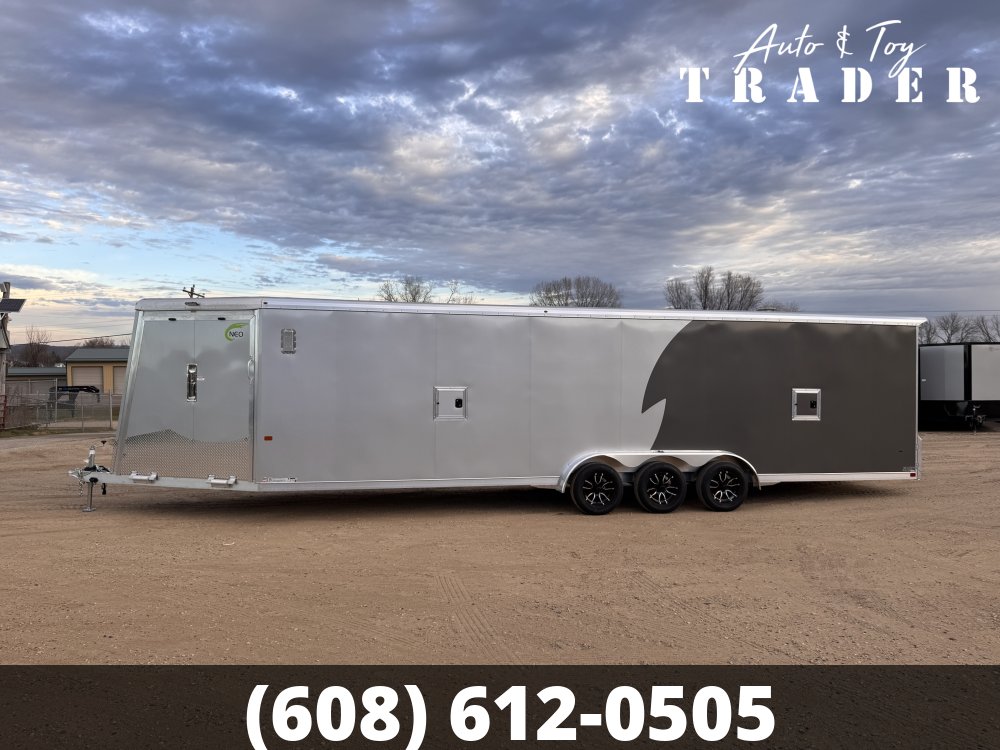 2026 NEO Trailers 7.5X34 Aluminum NASX Snowmobile Trailer