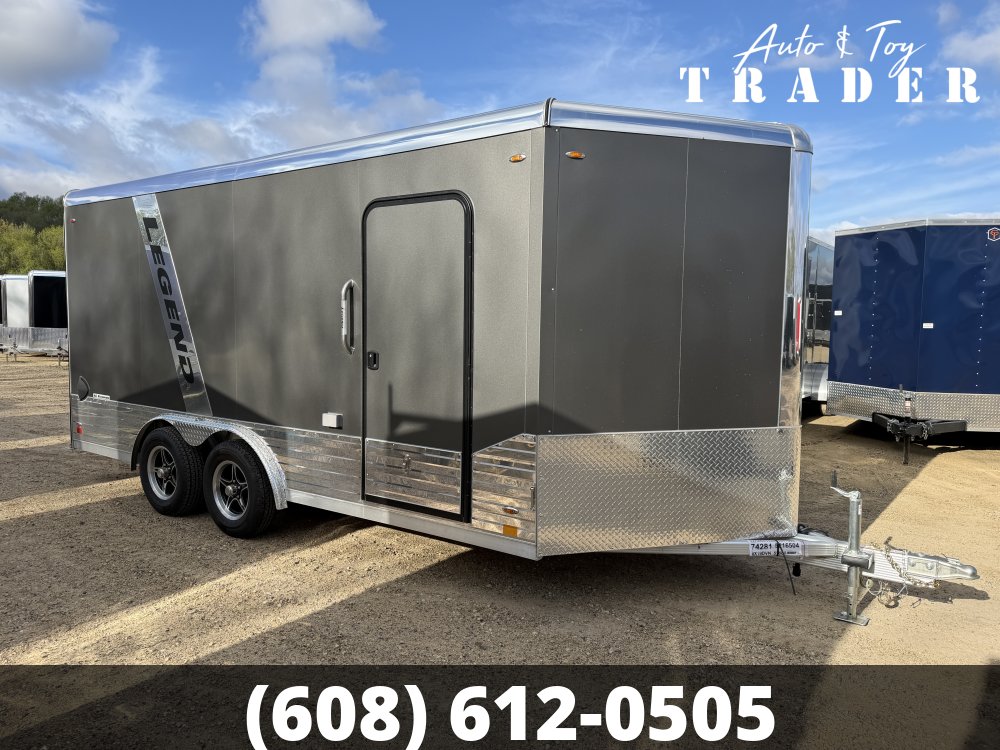 2026 Legend Trailers 8X16 Aluminum DVN Cargo / Enclosed Trailer