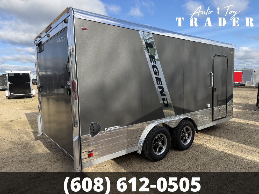 2026 Legend Trailers 8X16 Aluminum DVN Cargo / Enclosed Trailer