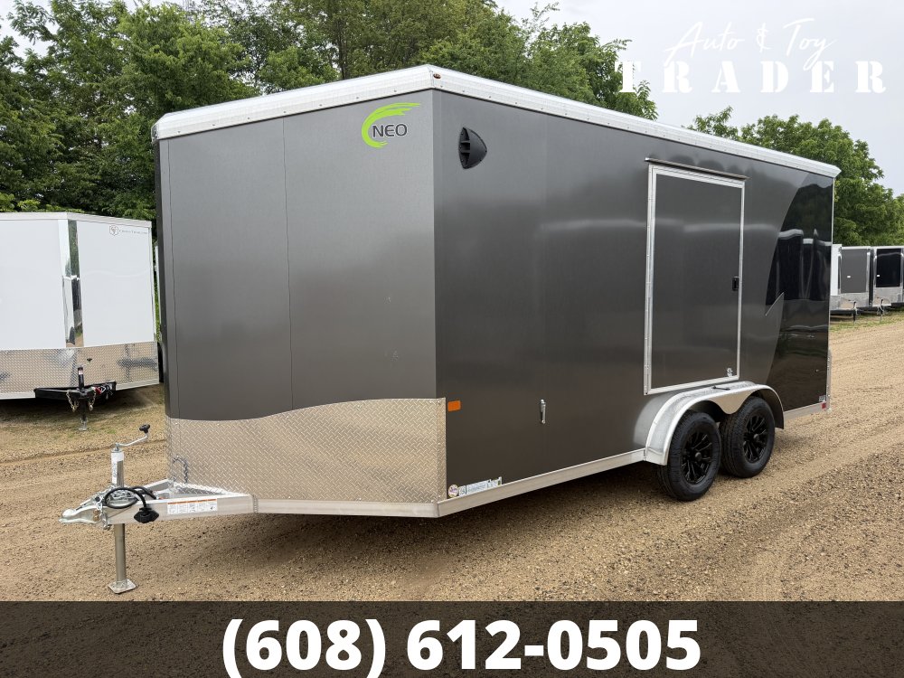 2027 NEO Trailers 7.5X16 Aluminum NAMR Cargo / Enclosed Trailer
