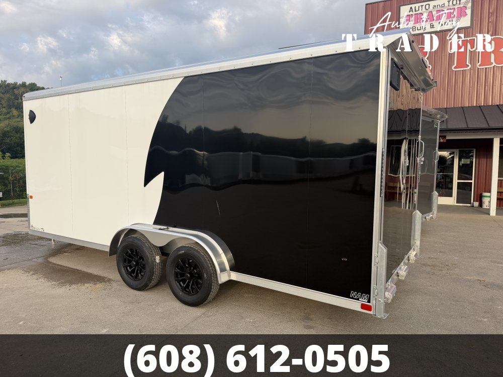 2026 NEO Trailers 7.5X18 Aluminum NAMR Cargo / Enclosed Trailer