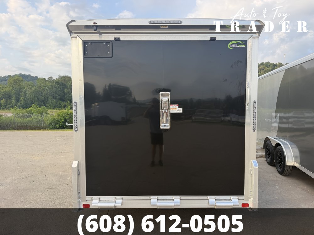 2026 NEO Trailers 7.5X18 Aluminum NAMR Cargo / Enclosed Trailer