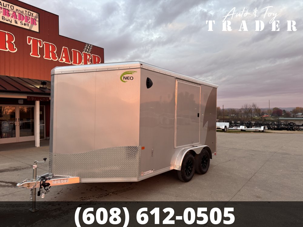 2027 NEO Trailers 7.5X12 Aluminum NAMR Cargo / Enclosed Trailer