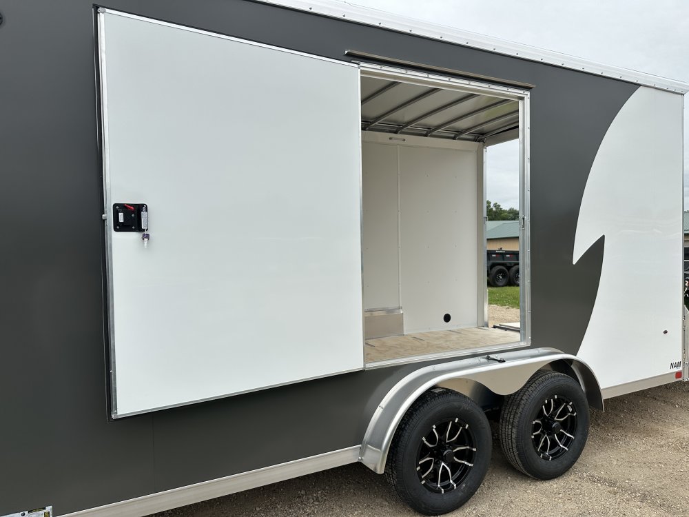 2026 NEO Trailers 7.5X16 Aluminum NAMR Cargo / Enclosed Trailer