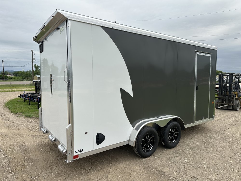 2026 NEO Trailers 7.5X16 Aluminum NAMR Cargo / Enclosed Trailer