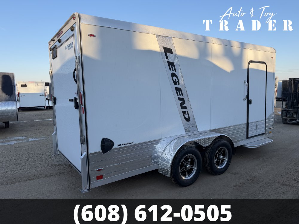 2026 Legend Trailers 7X16 Aluminum DVN Cargo / Enclosed Trailer