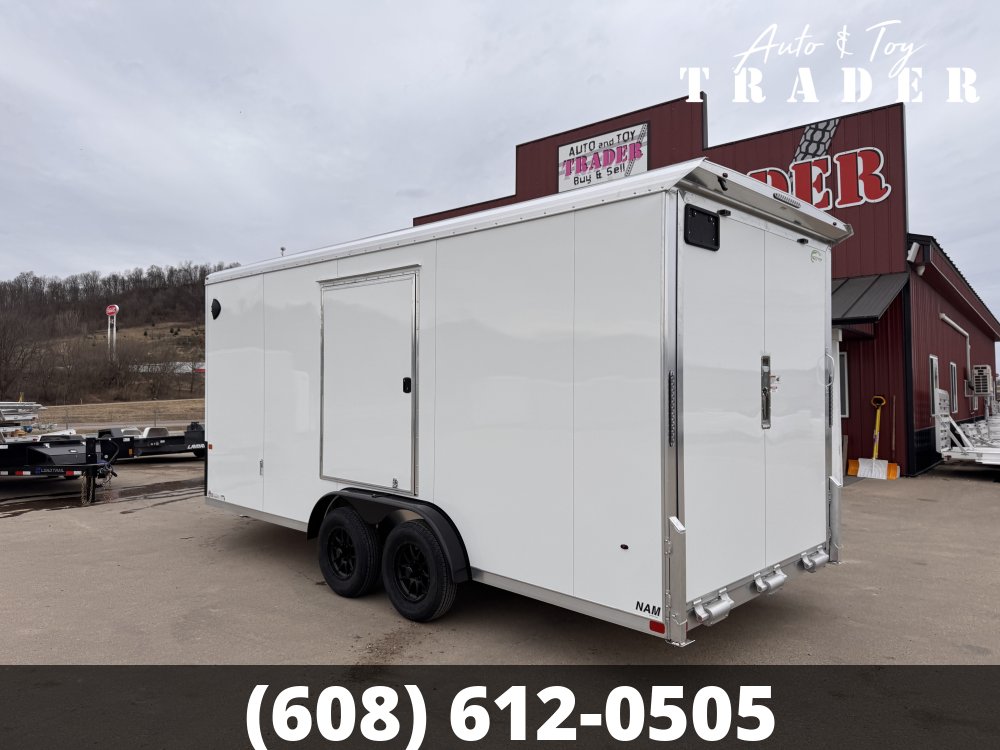 2026 NEO Trailers 7.5X18 Aluminum NAMR Cargo / Enclosed Trailer