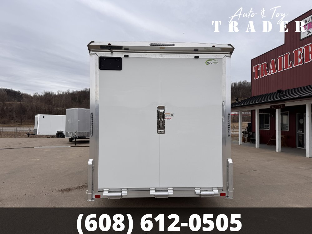2026 NEO Trailers 7.5X18 Aluminum NAMR Cargo / Enclosed Trailer