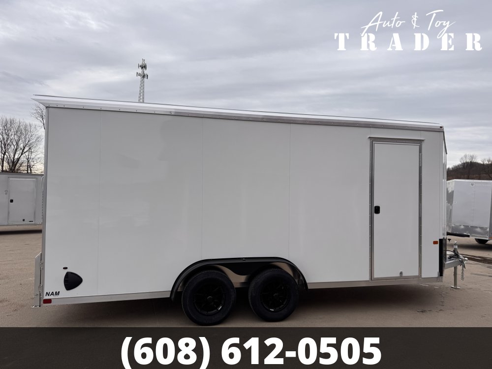 2026 NEO Trailers 7.5X18 Aluminum NAMR Cargo / Enclosed Trailer