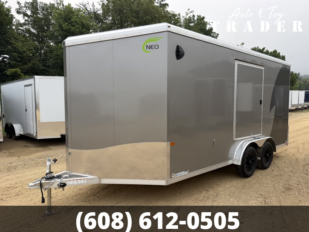 2027 NEO Trailers 7.5X16 Aluminum NAMR Cargo / Enclosed Trailer