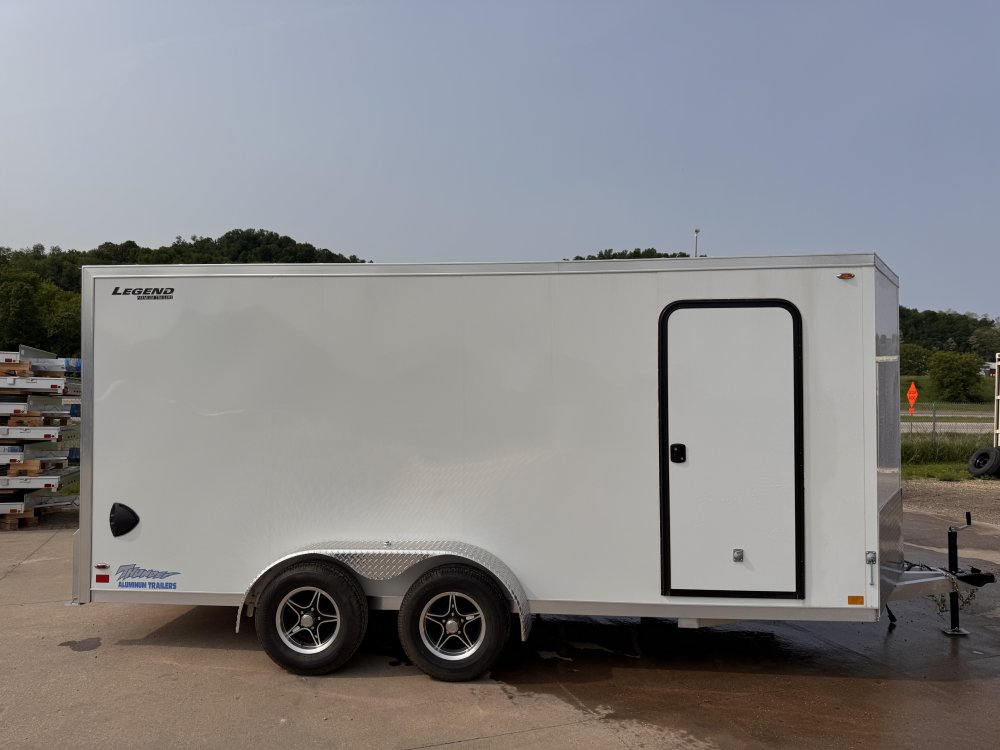 2025 Legend Trailers 7X16 Aluminum Thunder Cargo / Enclosed Trailer