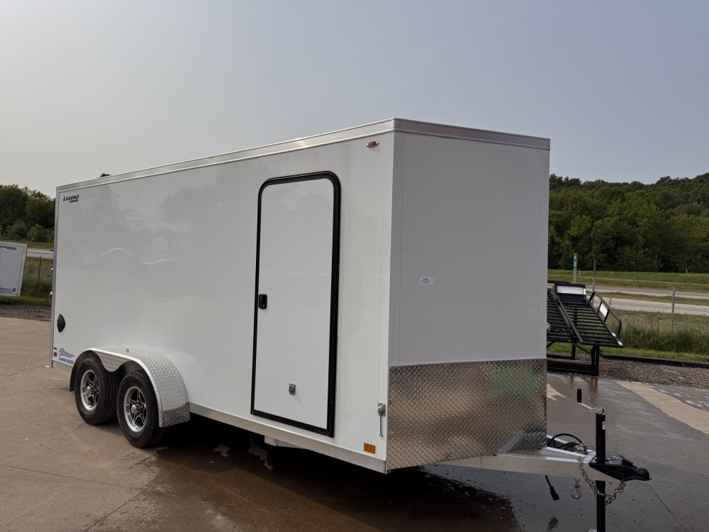 2025 Legend Trailers 7X16 Aluminum Thunder Cargo / Enclosed Trailer