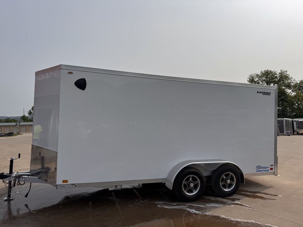2025 Legend Trailers 7X16 Aluminum Thunder Cargo / Enclosed Trailer