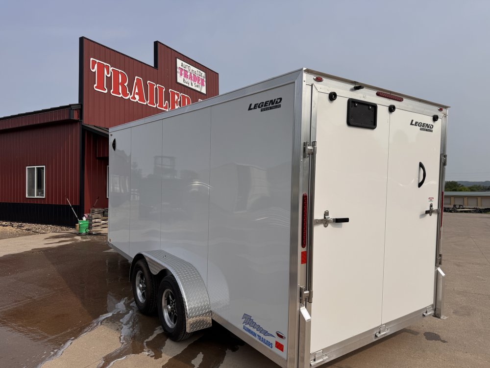 2025 Legend Trailers 7X16 Aluminum Thunder Cargo / Enclosed Trailer