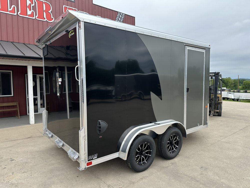 2025 NEO Trailers 7.5X12 Aluminum NAMR Cargo / Enclosed Trailer