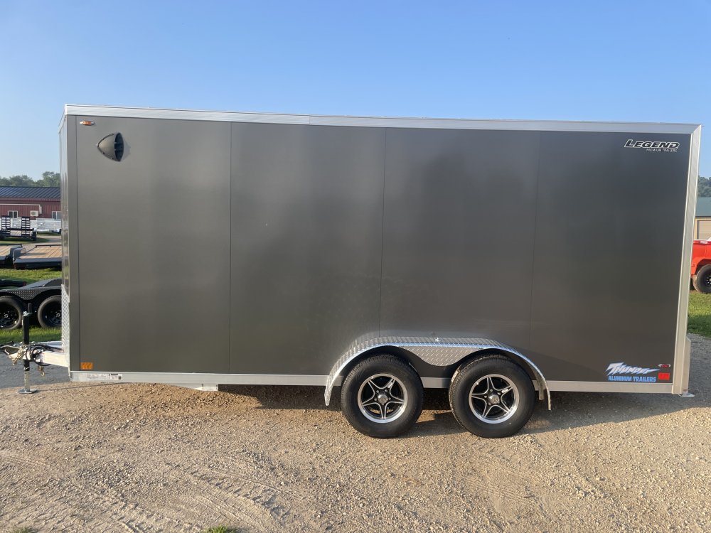 2026 Legend Trailers 7X16 Aluminum Thunder Cargo / Enclosed Trailer