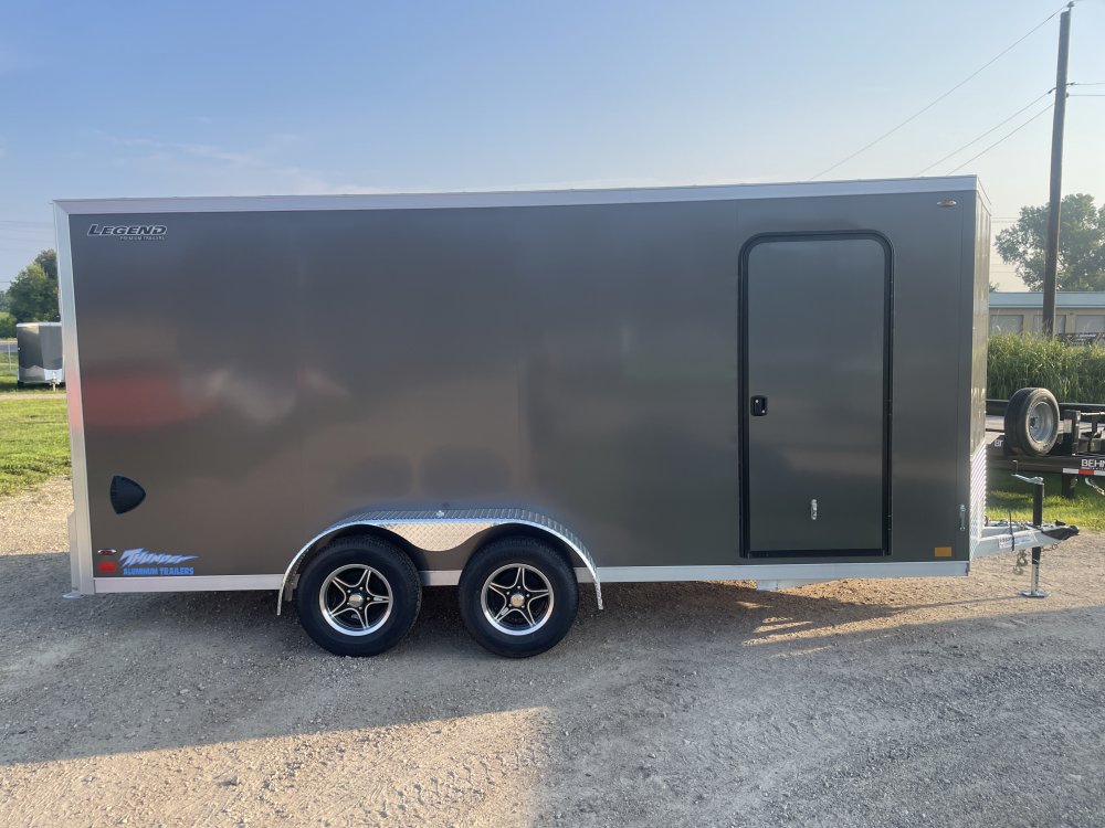 2026 Legend Trailers 7X16 Aluminum Thunder Cargo / Enclosed Trailer