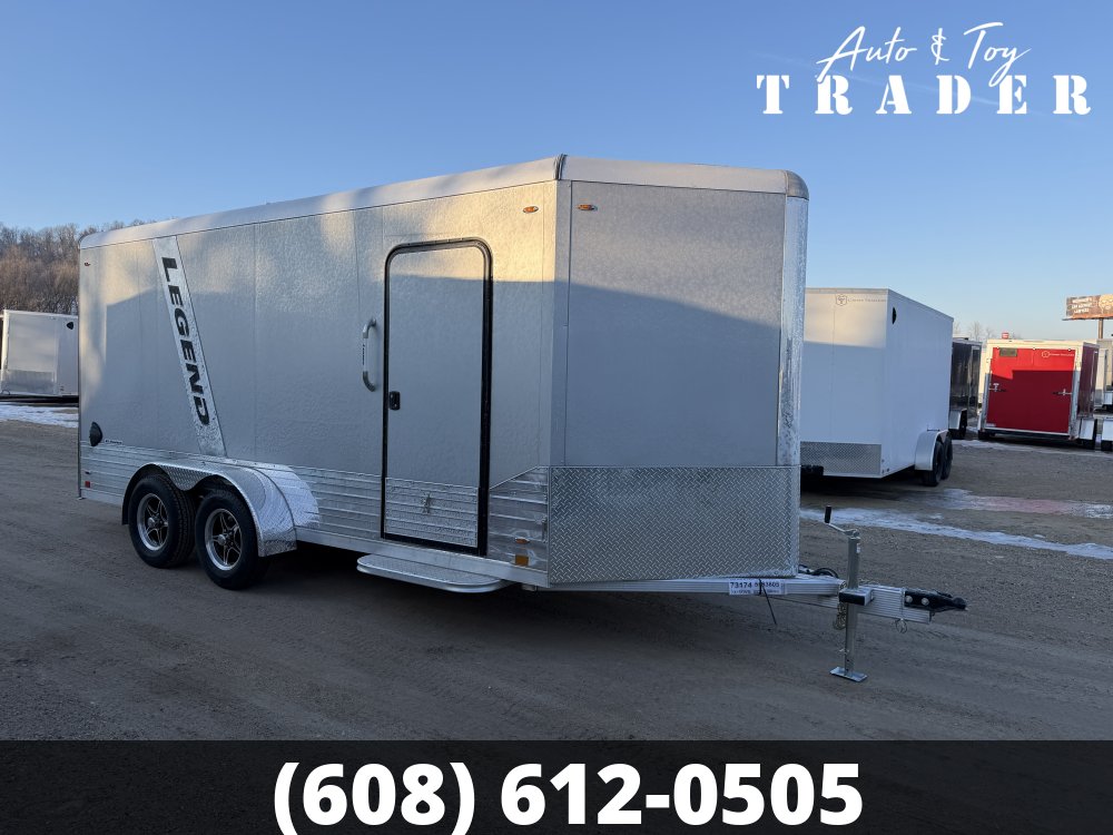 2026 Legend Trailers 7X16 Aluminum DVN Cargo / Enclosed Trailer