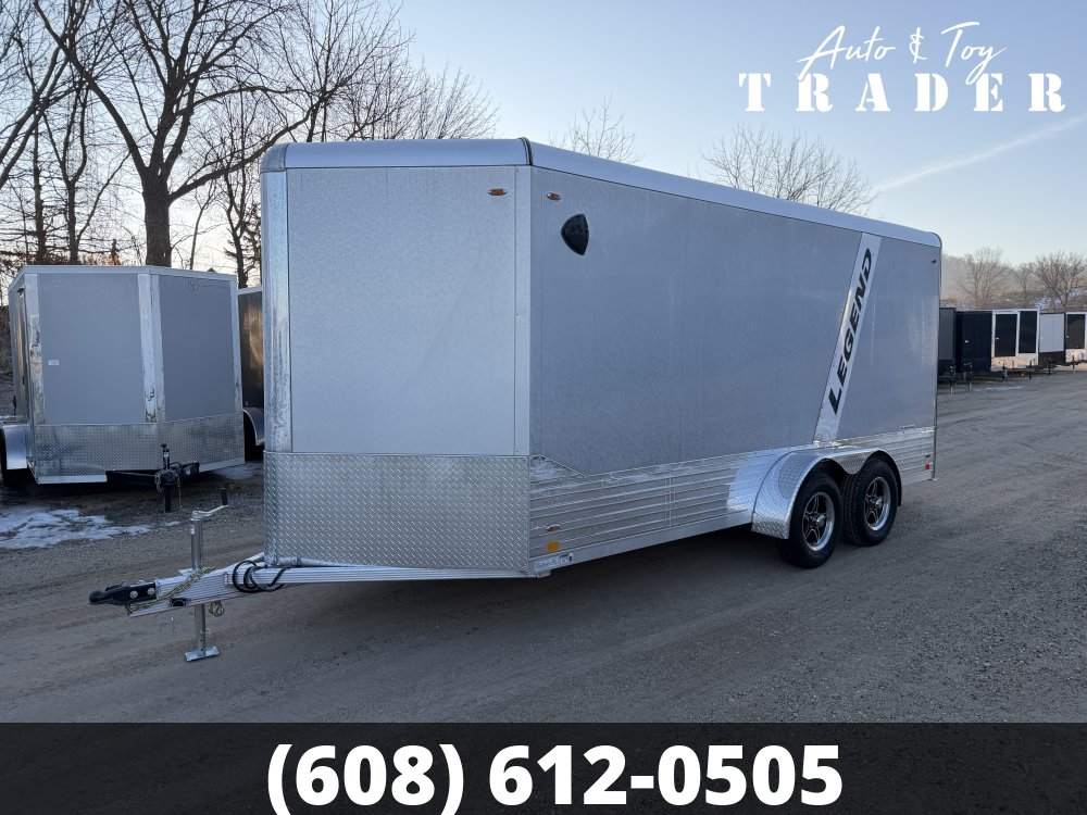 2026 Legend Trailers 7X16 Aluminum DVN Cargo / Enclosed Trailer