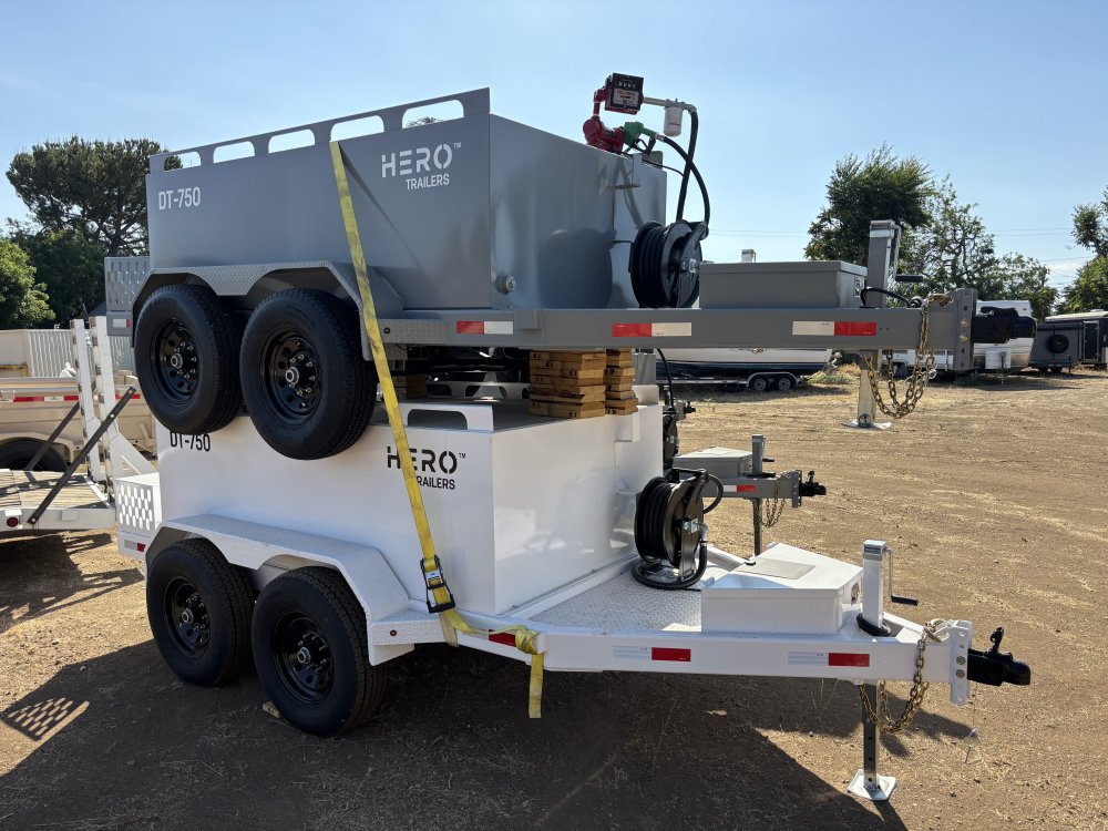 7'x15' Hero Fuel Trailers Fuel