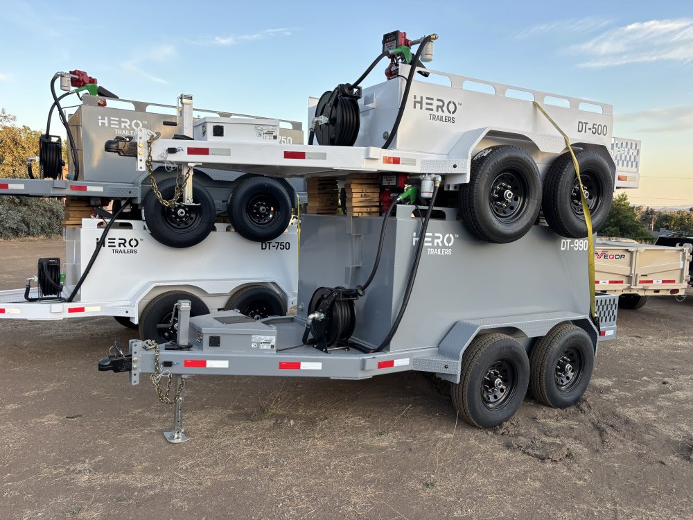 7'x15' Hero Fuel Trailers Fuel