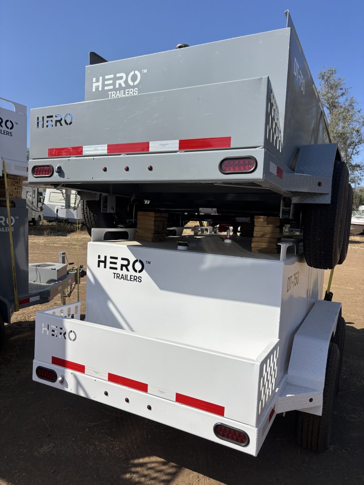 7'x15' Hero Fuel Trailers Fuel