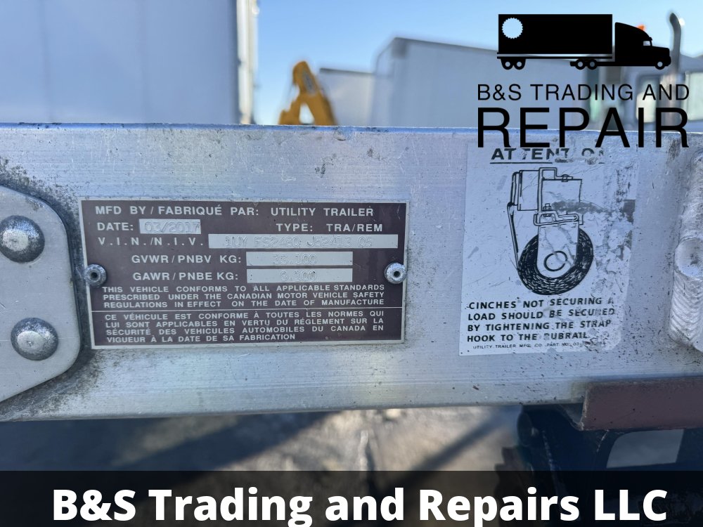 2018 Utility Flatbed- 48FT