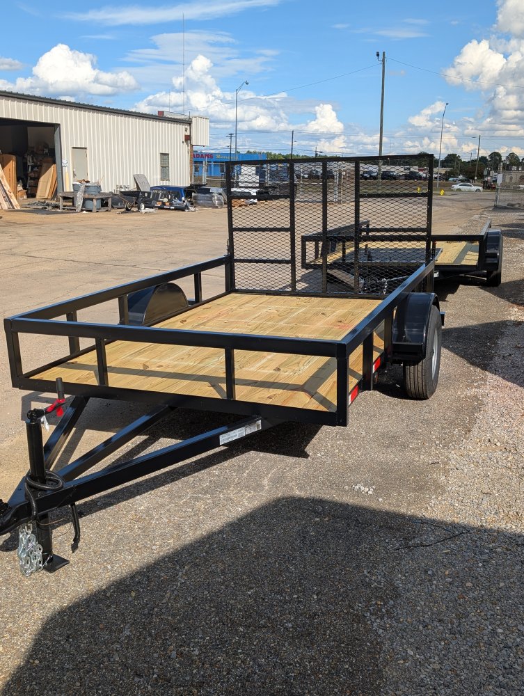 2027 Next Gen 6.5X10 Single 3.5k Axle Utility Trailer Tube Top