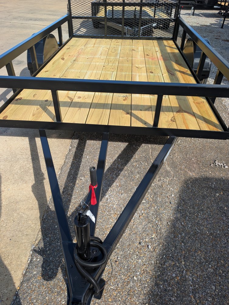 2027 Next Gen 6.5X10 Single 3.5k Axle Utility Trailer Tube Top Rail