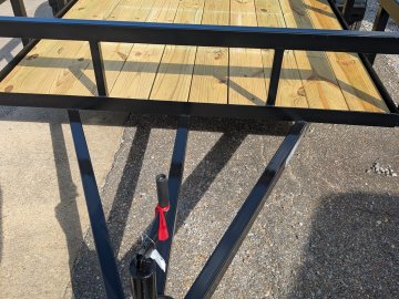 2027 Next Gen 6.5X10 Single 3.5k Axle Utility Trailer Tube Top Rail