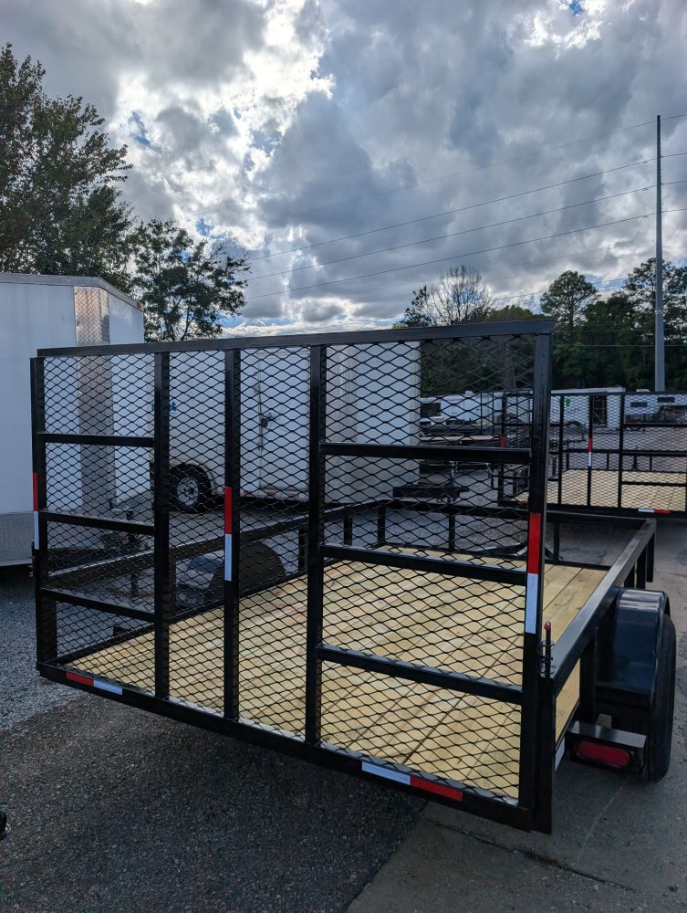 2027 Next Gen 6.5X10 Single 3.5k Axle Utility Trailer Tube Top Rail