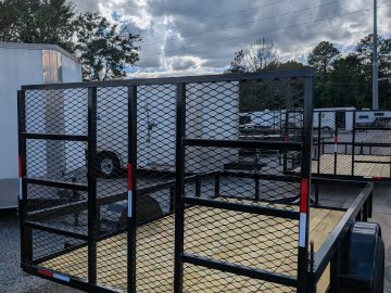 2027 Next Gen 6.5X10 Single 3.5k Axle Utility Trailer Tube Top Rail