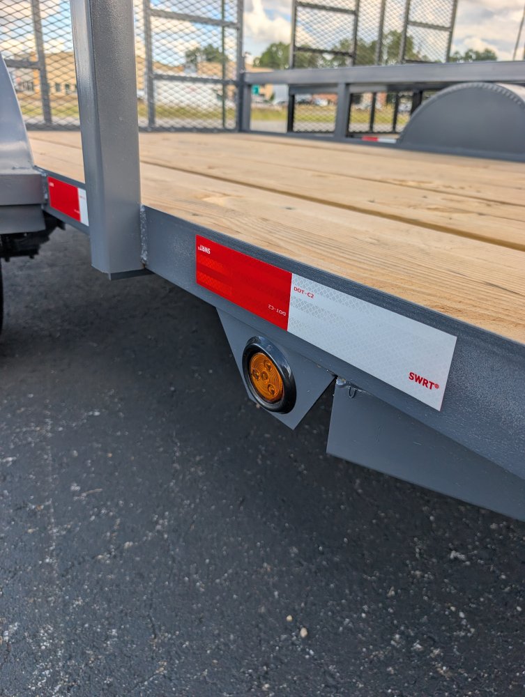 2026 NEXT GEN 6.5X12 Single 3.5k Axle Utility Trailer Tube Top Rail