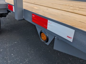 2026 NEXT GEN 6.5X12 Single 3.5k Axle Utility Trailer Tube Top Rail