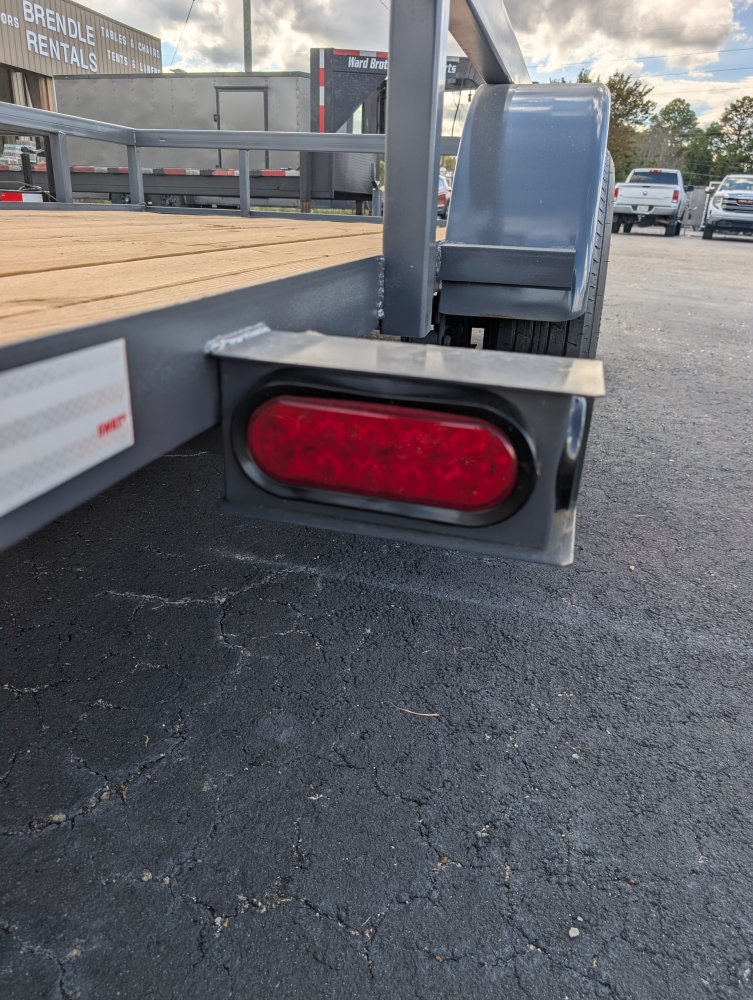 2026 NEXT GEN 6.5X12 Single 3.5k Axle Utility Trailer Tube Top Rail