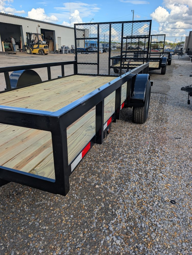 2027 Next Gen 6.5X14 Single 3.5k Axle Utility Trailer Tube Top Rail
