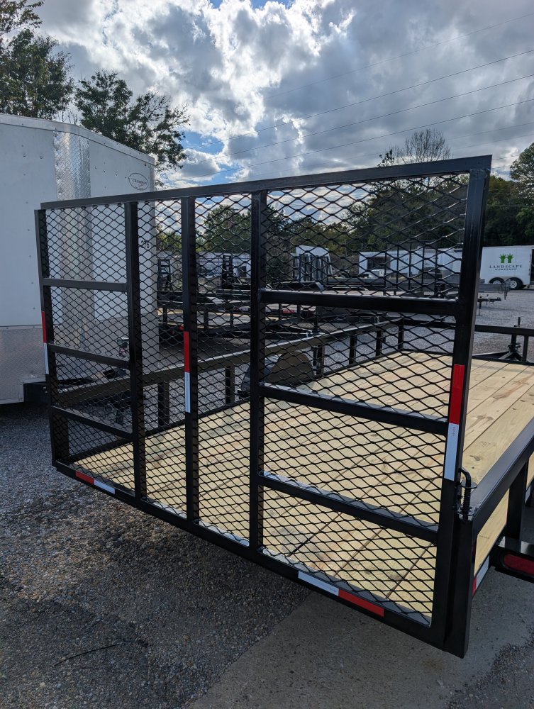 2027 Next Gen 6.5X14 Single 3.5k Axle Utility Trailer Tube Top Rail