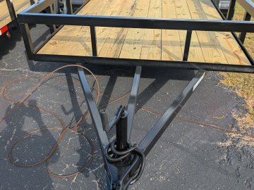 2027 Next Gen 6.5X12 Single 3.5K Axle Utility Trailer Tube Top Rail
