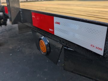 2027 Next Gen 6.5X12 Single 3.5K Axle Utility Trailer Tube Top Rail