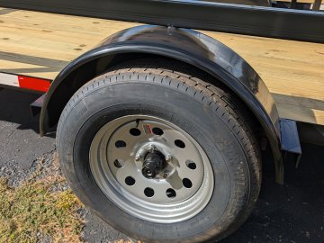 2027 Next Gen 6.5X12 Single 3.5K Axle Utility Trailer Tube Top Rail