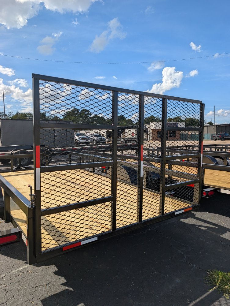 2027 Next Gen 6.5X12 Single 3.5K Axle Utility Trailer Tube Top Rail