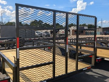 2027 Next Gen 6.5X12 Single 3.5K Axle Utility Trailer Tube Top Rail